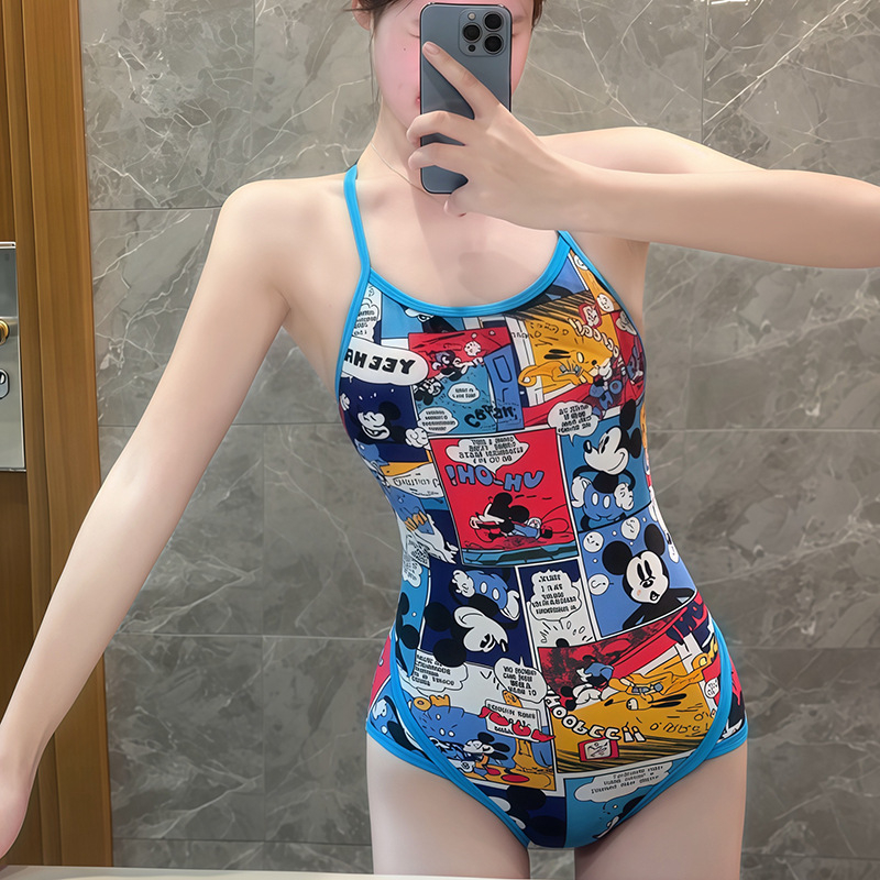 Ženské jednodielne plavky, s výstužou na prsiach bez kostíc, 85% polyester, potlač