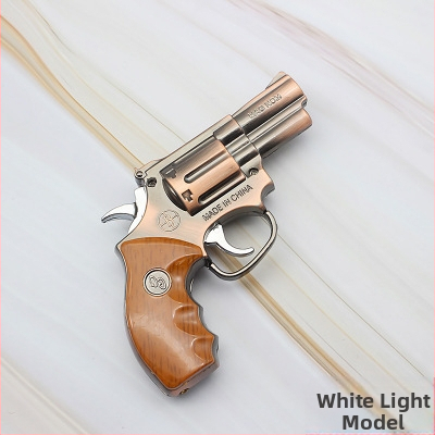 Kovový vetro odolný zapaľovač, mini pištoľový model, bután, balenie 100 kusov