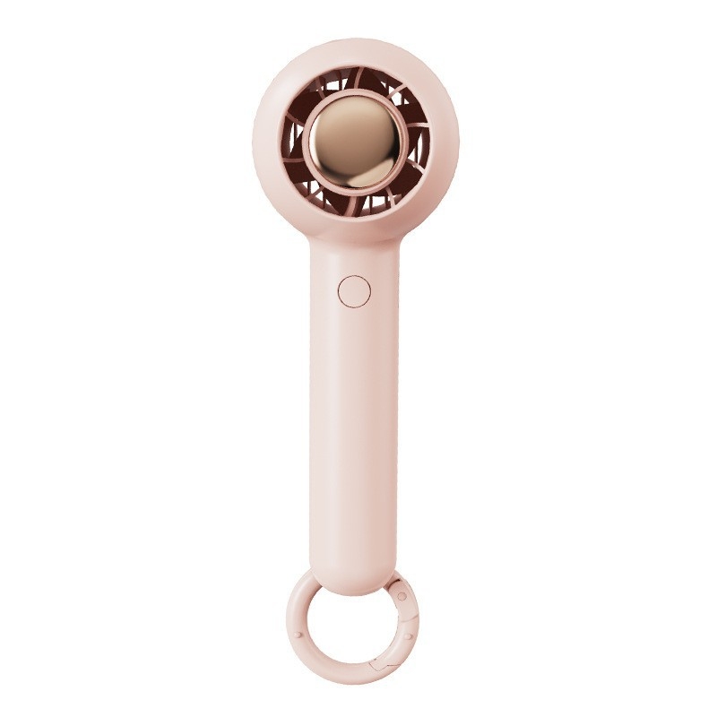 KKYC USB презареждаем безлопатков ръчен вентилатор, 2 скорости, тих под 36 dB, вградена батерия 1200–2000 mAh