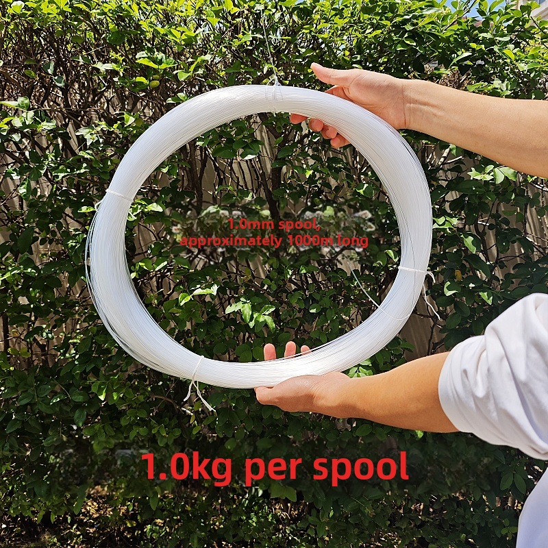 Ander nylonový hlavný rybársky vlasec – vysoká pevnosť, priemer 0.1–4.5 mm, nosnosť 3–300 kg, 0.9–1.1 kg na cievku, pre morské a námorné rybárstvo, tkanie