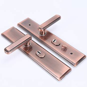 JT-001 Ajtó antifurt fogantyú, vasból készült, dupla élzár és dupla gyorszár, állítható balra–jobbra