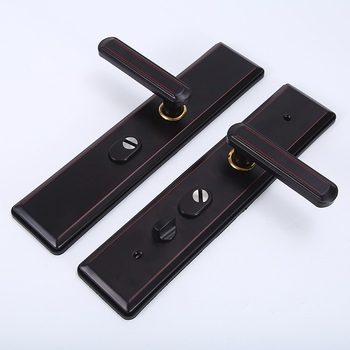 JT-001 Ajtó antifurt fogantyú, vasból készült, dupla élzár és dupla gyorszár, állítható balra–jobbra