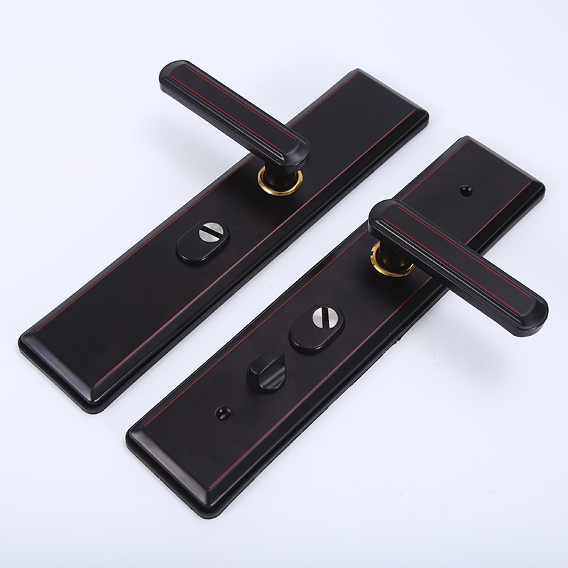 JT-001 Ajtó antifurt fogantyú, vasból készült, dupla élzár és dupla gyorszár, állítható balra–jobbra