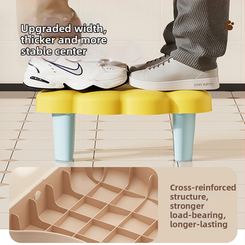 PP vonios kojų kėdutė, neslidus paviršius, ne-sulankstoma, prekės ženklas Yushi