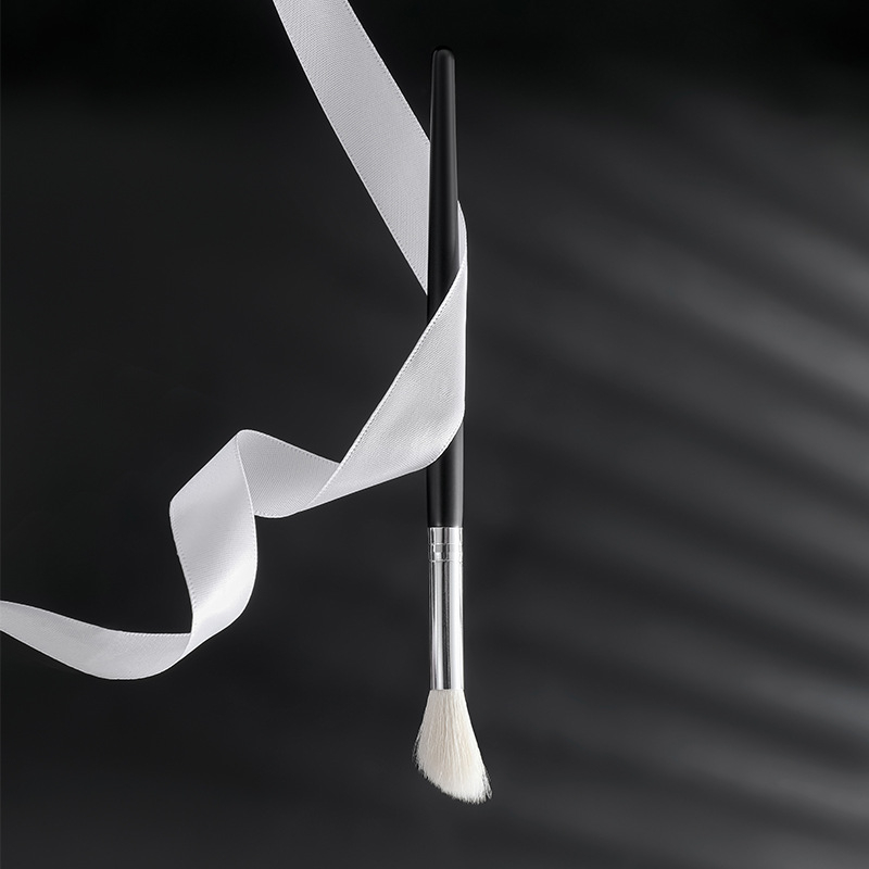 Highlighter četkica s vunenim dlačicama, drška od drveta, Yunduo