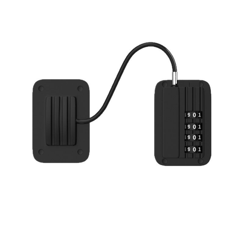 Безпробно заключване с парола за хладилници и шкафове; удебелена конструкция; против кражба; модел Password Refrigerator Lock-001; материал: неръждаема стомана + ABS