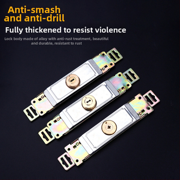 Mortise lukk ruldooride jaoks – messingust lukustuse südamik, universaalne tüüp, madala ja keskmise ava jaoks