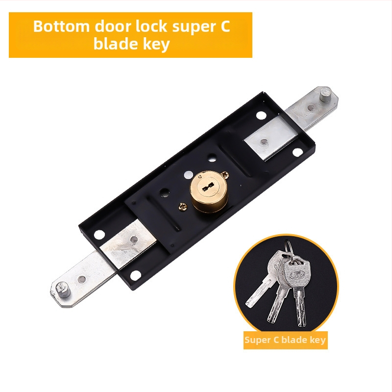 Mortise lukk ruldooride jaoks – messingust lukustuse südamik, universaalne tüüp, madala ja keskmise ava jaoks