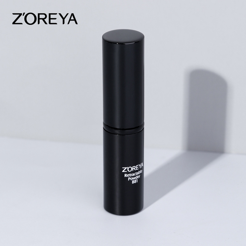 Meigipintsel roosile ja jumestusele, nailonkarvad, teleskoopkäepide alumiiniumist, karbis pakendatud