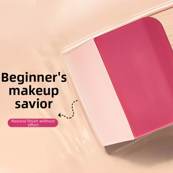 Foundation štetec s silikónovou rúčkou, materiál chlpov: Iný, 1 kus, LG3015