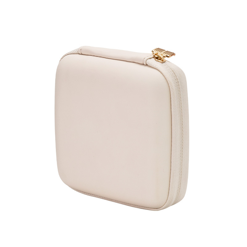 CASEGRACE sp01379 Nahast juveelide karp, Euroopa ja Ameerika stiil, kõva korpus, ühevärviline