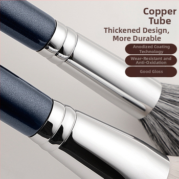 Štetec na očné linky s ultratenkým hrotom, syntetické štetiny, drevená rukoväť s dlhým stĺpikom, balenie 1 kus