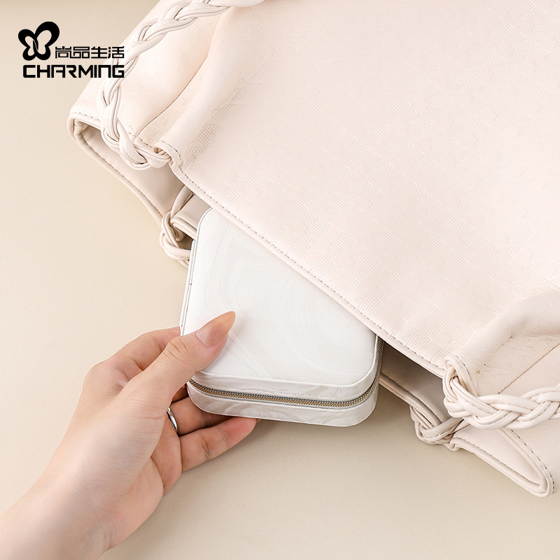 CASEGRACE Kasege sp01351 Nahk-juveelikarbi, Euroopa-Ameerika stiil, kõva konstruktsioon