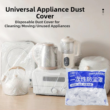 Vienreizējs apaļš plastmasas putekļu aizsargs virtuvē – biezināts putekļu aizsargs fritēzei