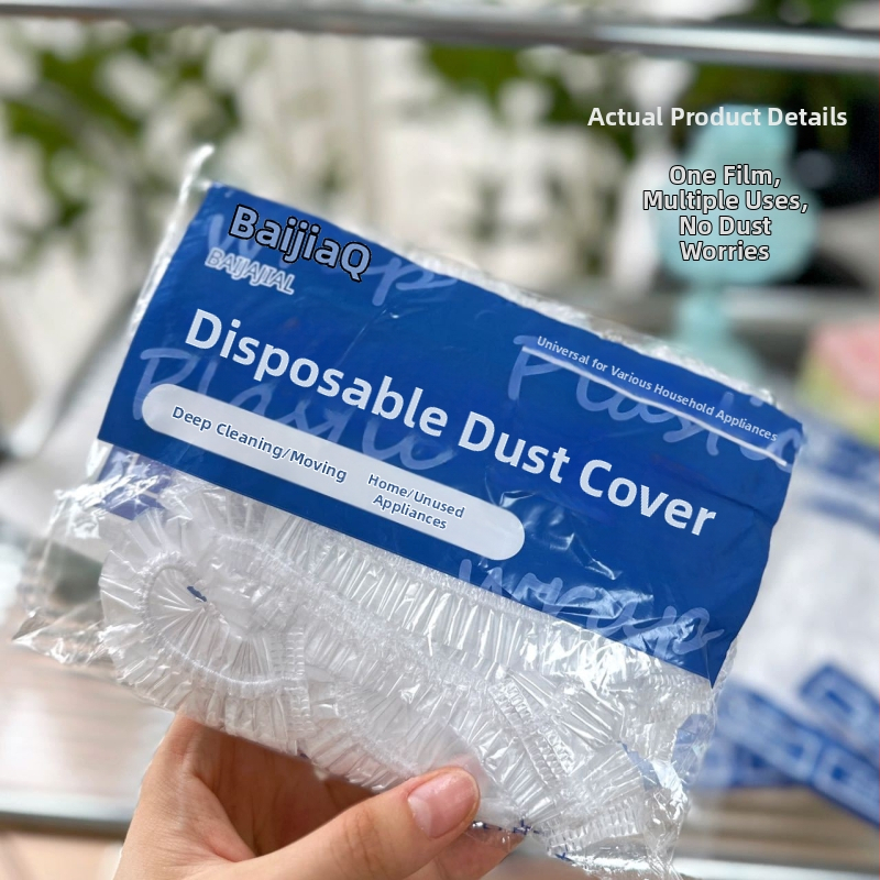 Vienreizējs apaļš plastmasas putekļu aizsargs virtuvē – biezināts putekļu aizsargs fritēzei