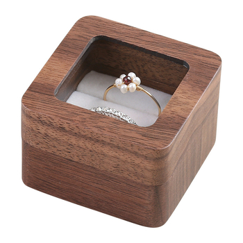 Šperkovnica, drevená, európsky a americký štýl, tvrdá, jednofarebná