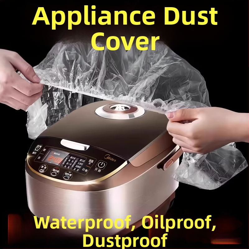 Vienreizējie putekļu aizsargājošie pārsegi mājsaimniecības ierīcēm, bieza PE plēve, caurspīdīgs, 10 gab., preces kods 4206