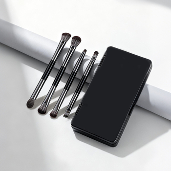 Zhuoerya 4-osaline meigikäsnede komplekt peegliga, nailon/sünteetiliste kiududega, kaasaskantav karp, mudel WG-C004-300