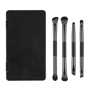 Zhuoerya 4-osaline meigikäsnede komplekt peegliga, nailon/sünteetiliste kiududega, kaasaskantav karp, mudel WG-C004-300