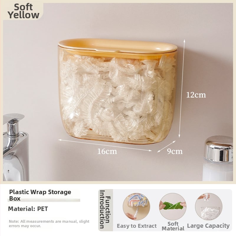 Kuhinjski zidni poklopac za PET foliju, kutija za skladištenje prašine, 1 komad, pakiranje 50 komada