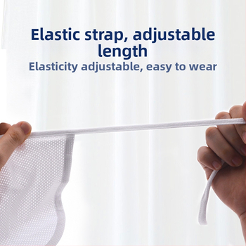 Yikonu daugkartinio naudojimo tracheostomijos apsauga, pynimo audinys, patvirtinimo nr. 20160352