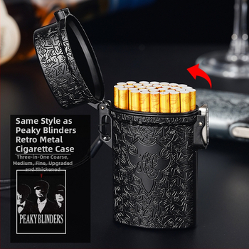 FOGSON Cigarettová kazeta, plastová, moderný minimalistický dizajn, tlač loga a prispôsobenie