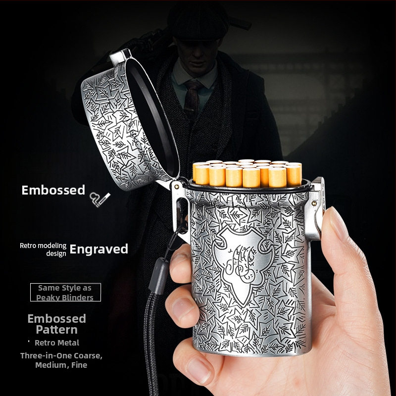 FOGSON Cigarettová kazeta, plastová, moderný minimalistický dizajn, tlač loga a prispôsobenie