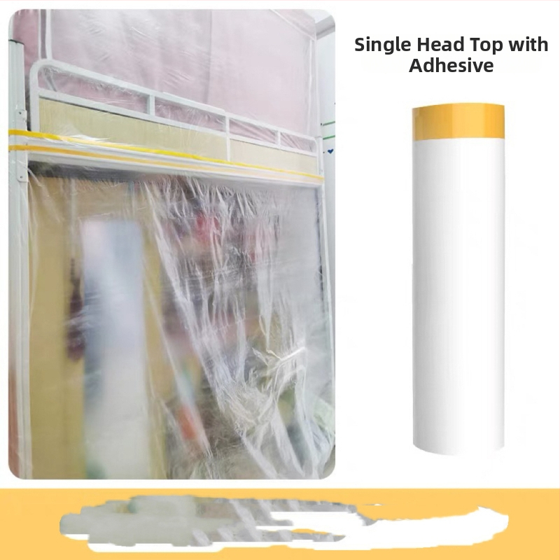 Vienkartinė dulkių apsaugos plėvelė su japonų popieriaus skydeliu, skirta automobilių ir baldų apsaugai dažymo ir dekoravimo darbams, pritaikoma