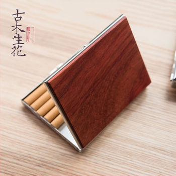 Ancient Wood Blossom Redwood cigaretová krabica, 300 kusov, gravírovanie a tlač loga, dekoratívna, moderný minimalistický darčekový box