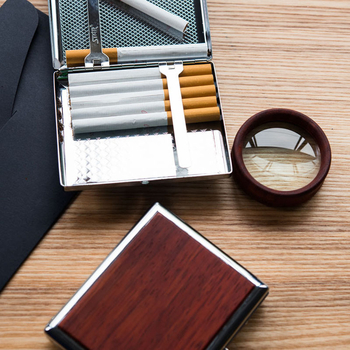 Ancient Wood Blossom Redwood cigaretová krabica, 300 kusov, gravírovanie a tlač loga, dekoratívna, moderný minimalistický darčekový box