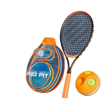 Feltun светеща тенис ракета – алуминиева рамка, тегло 95–100 g, ръкохватка G3, тип ракета: права глава