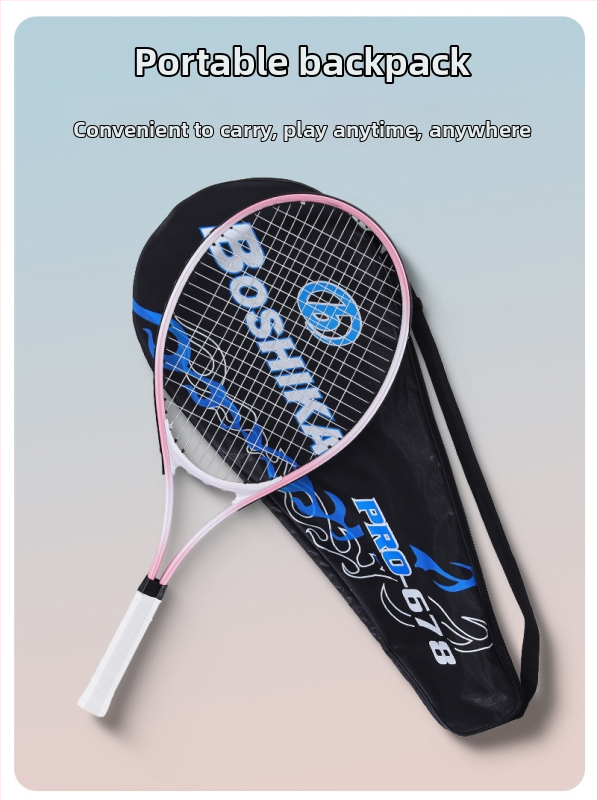 Bosska tennisepakk alumiiniumraamiga ja nailonist stringidega, joone tagasivõtu treener iseseisvaks treenimiseks, algajatele ja noortele