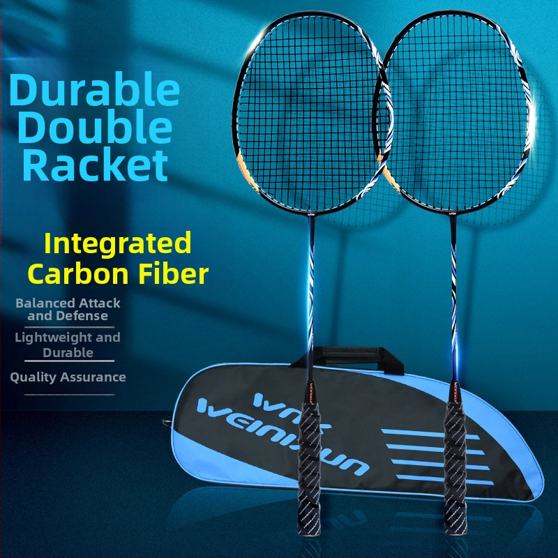 Venezon ракета за бадминтон, комплект от 2 броя, рамка от алуминиев сплав, нейлонови струни, права дръжка, персонализация налична
