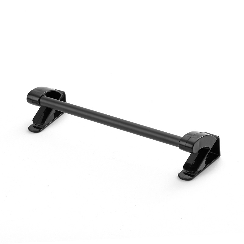 Vješak za vrata za kupaonicu i kuhinju – nehrđajući čelik + plast, moderni minimalistički stil, vješanje iza vrata, nosivost: provjerite