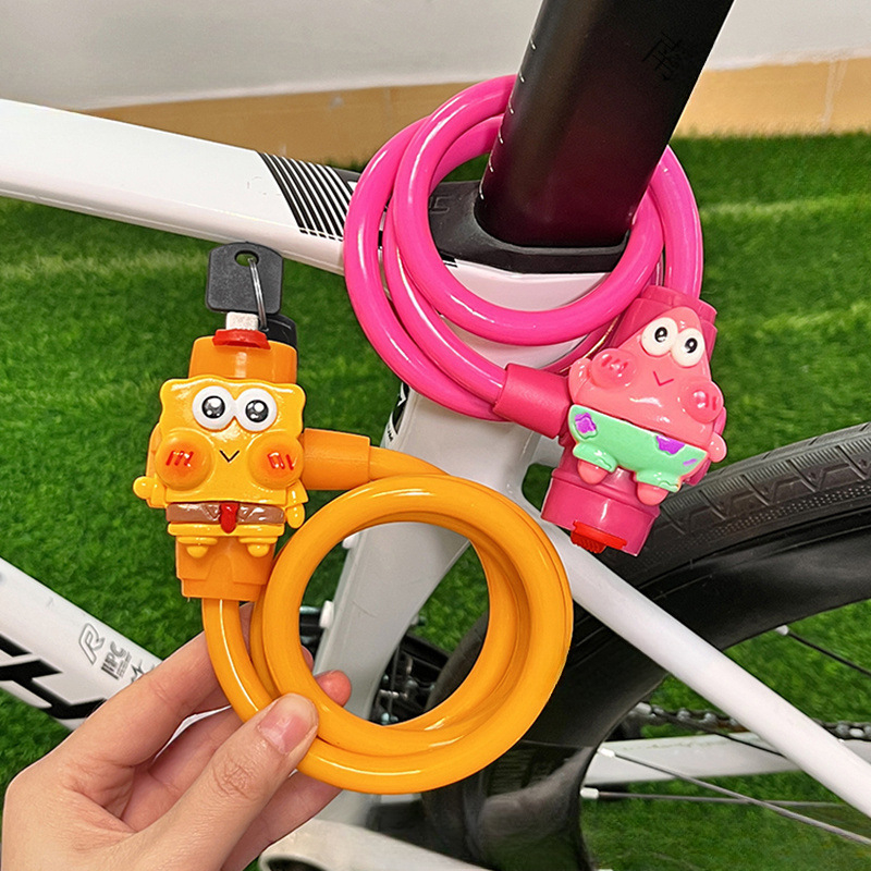 Macska témájú kerékpárzár a hegyi- és városi kerékpárokhoz, modell 1, anyag 1, tömeg 1gg, stílus modern minimalista