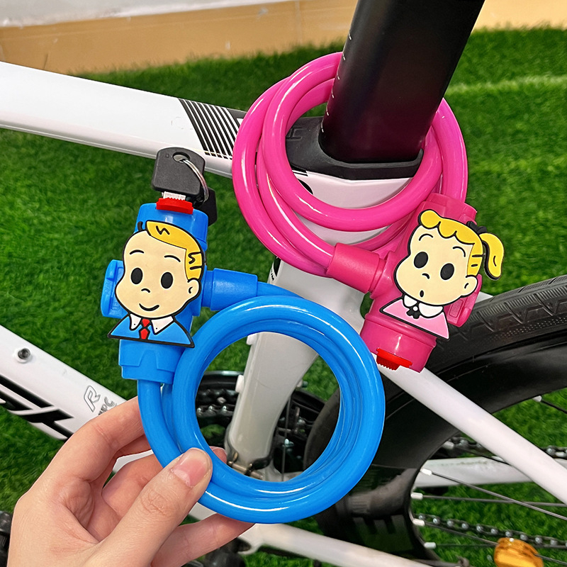 Macska témájú kerékpárzár a hegyi- és városi kerékpárokhoz, modell 1, anyag 1, tömeg 1gg, stílus modern minimalista