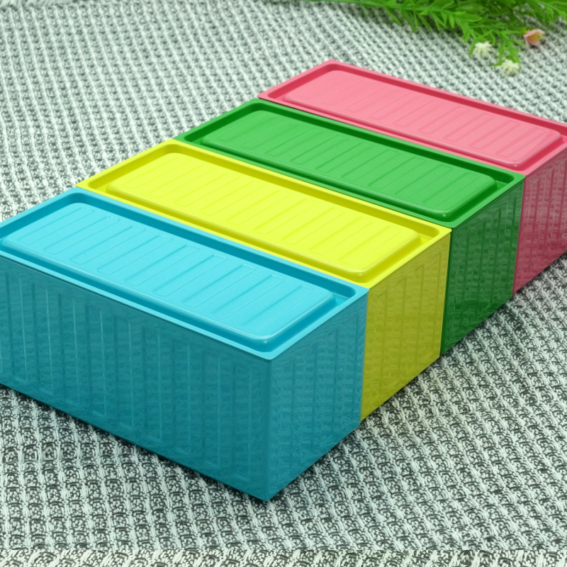 Квадратна метална кутия за съхранение с UV печат, прахоустойчива, персонализирана, многофункционална