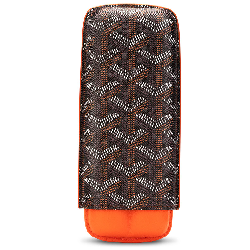 Set portabil pentru trabucuri - Cigarloong brand - Cortex material - Logo tipărit - Stil Light Luxury