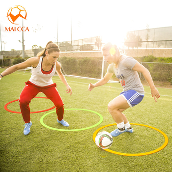 Σετ κύκλων προπόνησης ποδοσφαίρου, 12 τεμ., ABS υλικό, MAICCA, βοηθήματα προπόνησης (ABS, MAICCA, βοηθήματα προπόνησης, ποδόσφαιρο, 12 τεμ.)