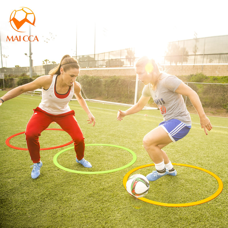 Σετ κύκλων προπόνησης ποδοσφαίρου, 12 τεμ., ABS υλικό, MAICCA, βοηθήματα προπόνησης (ABS, MAICCA, βοηθήματα προπόνησης, ποδόσφαιρο, 12 τεμ.)