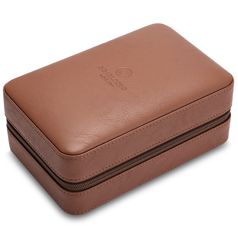 Ādas cigarešu kārba, viegls luksusa stils, Cigarloong