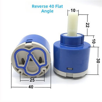 Jadrový ventil pre kuchynskú batériu – keramický disk, sprchová hlavica, horúca a studená voda, rýchle otvorenie, model 4496