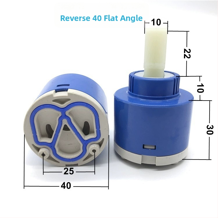 Jadrový ventil pre kuchynskú batériu – keramický disk, sprchová hlavica, horúca a studená voda, rýchle otvorenie, model 4496