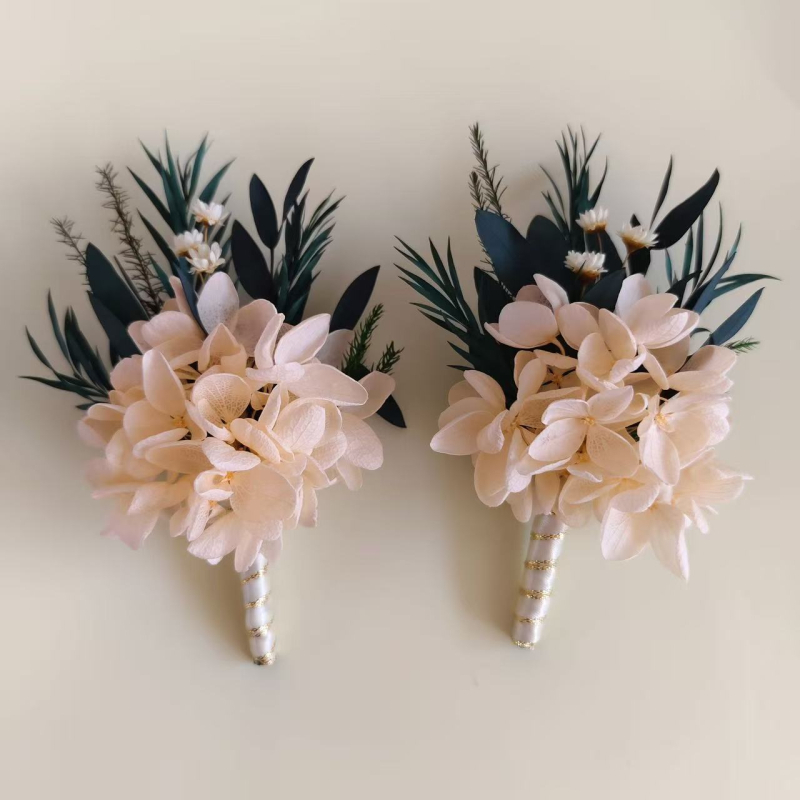 Vestuvėms boutonniere, miško stiliaus džiovinti ir amžini žiedai, paruoštas gaminys (Medžiaga: Džiovinti žiedai, Amžini žiedai; Produkto numeris: Chest Flower Wrist Flower; Prekės ženklas: Fuyou; Importuota: Ne; IP įgaliojęs: Taip)