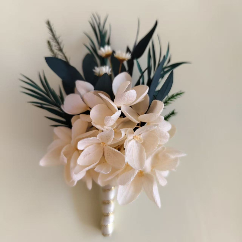 Vestuvėms boutonniere, miško stiliaus džiovinti ir amžini žiedai, paruoštas gaminys (Medžiaga: Džiovinti žiedai, Amžini žiedai; Produkto numeris: Chest Flower Wrist Flower; Prekės ženklas: Fuyou; Importuota: Ne; IP įgaliojęs: Taip)