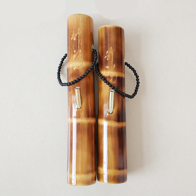 Bambusova vodena lula, ciganska cijev s dugim i kratkim stilom, jednostavna za korištenje, otisak prilagođenog logotipa