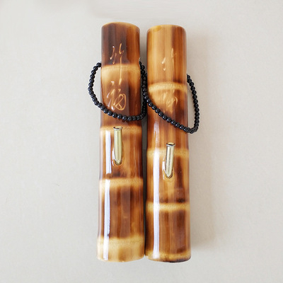 Bambusova vodena lula, ciganska cijev s dugim i kratkim stilom, jednostavna za korištenje, otisak prilagođenog logotipa