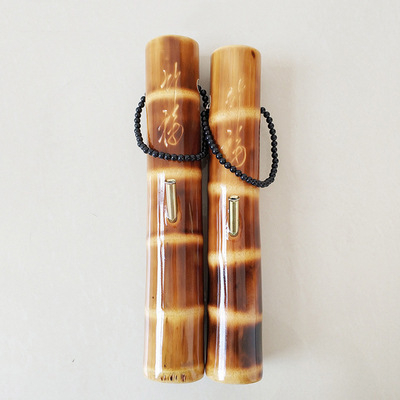 Bambusova vodena lula, ciganska cijev s dugim i kratkim stilom, jednostavna za korištenje, otisak prilagođenog logotipa
