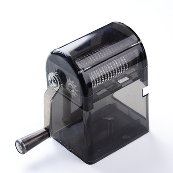 Rokas darbināms tabakas smalcinātājs, plastmasas izstrādājums, dekoratīvs piederums, piemērots dāvanai, kastē 60 gab.