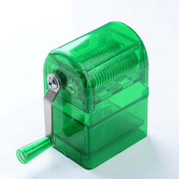 Rokas darbināms tabakas smalcinātājs, plastmasas izstrādājums, dekoratīvs piederums, piemērots dāvanai, kastē 60 gab.